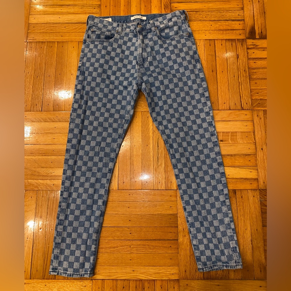 Checkered Jeans. Pacsun